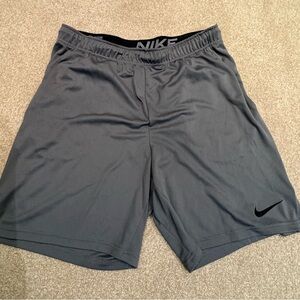 Nike Men's Charcoal Athletic Shorts